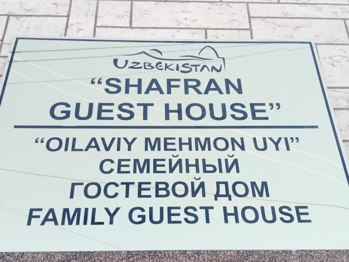 Shafran B&B Buchara Exteriér fotografie